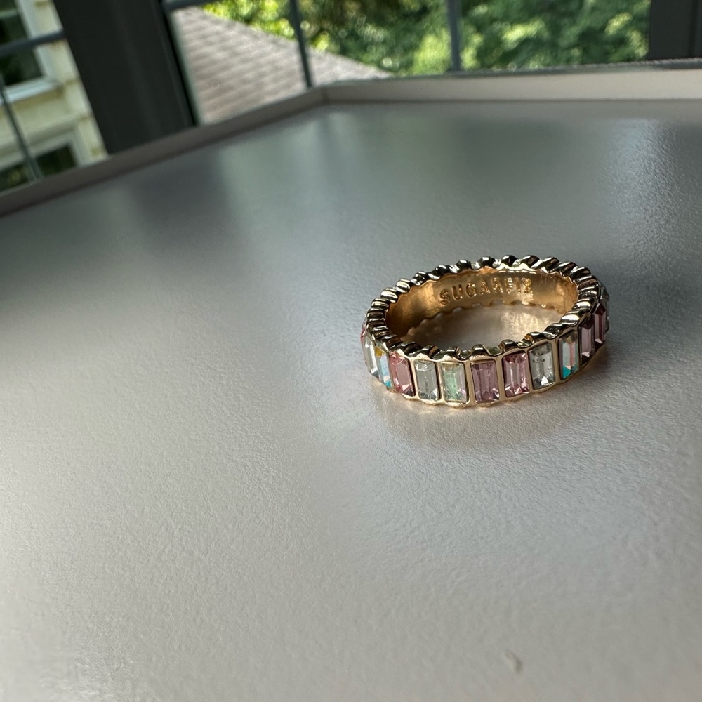 Sugarfix gold pastel mix ring